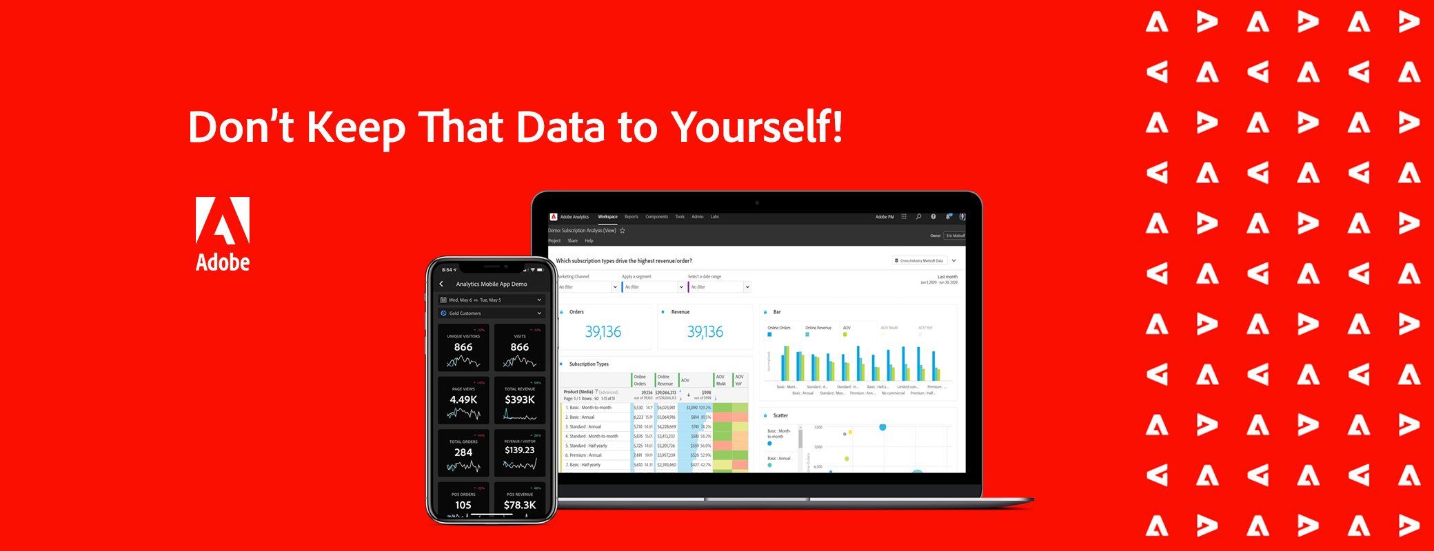 Don’t Keep That Data To Yourself!